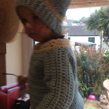 Toddler crochet outfit