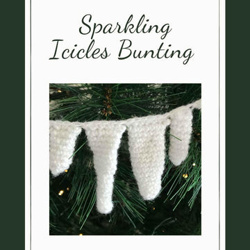 Sparkling Icicles Bunting