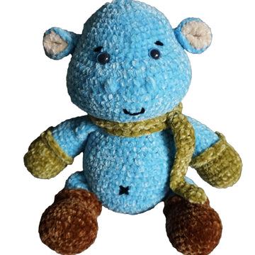 Crochet Pattern Hippo Bruno