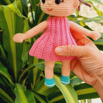 Crochet doll pattern, Amigurumi doll, Suri doll