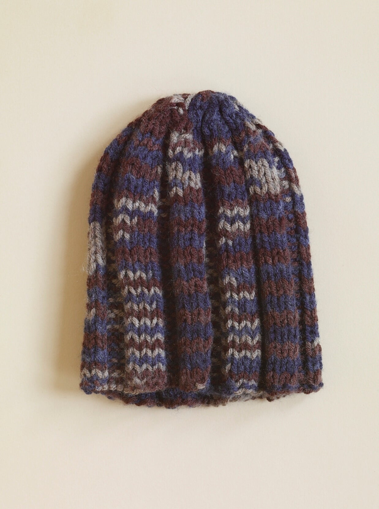 Ribbed Hat in Lion Brand Vanna's Choice - 60814AD
