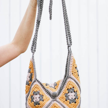 Halcyon Granny Square Bag