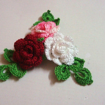Mini Roses with Leaves