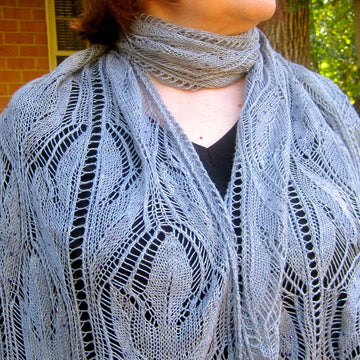 Bannockburn Beaded Lace Shawl