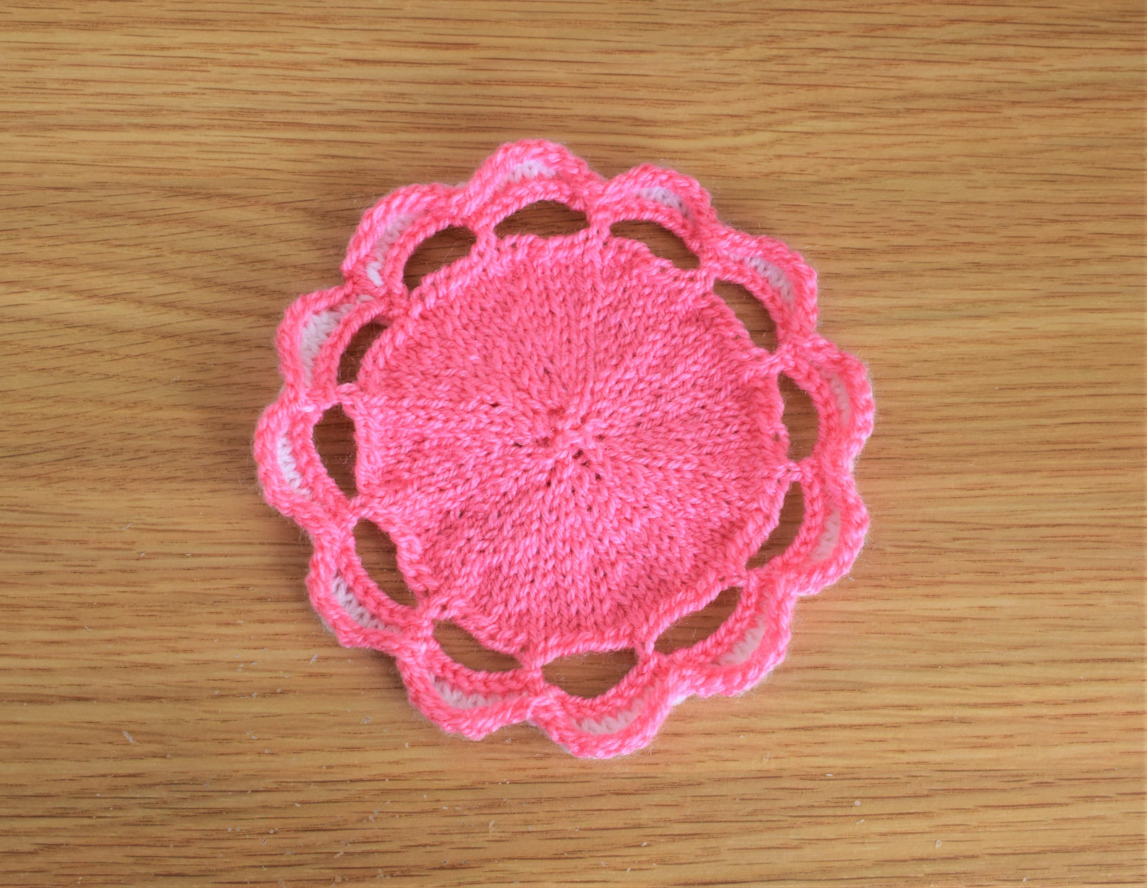 Free Crochet-Style Coasters Pattern Snoo's Knits