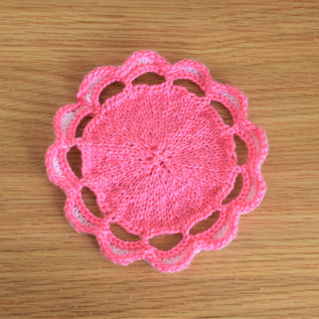 Free Crochet-Style Coasters Pattern Snoo's Knits