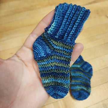 Spiral Baby Socks