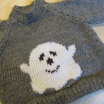 Baby Halloween Ghost Jumper