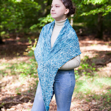 Azulejos Shawl