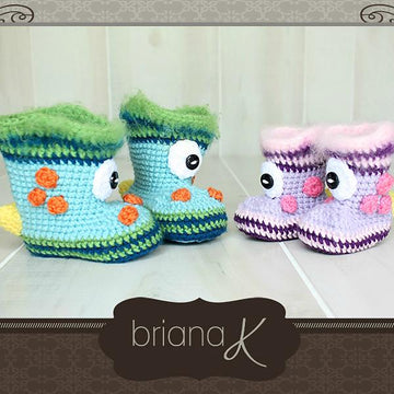 Monster Boots Newborn - 18 Months