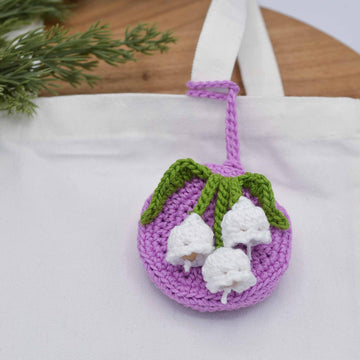 Lily of the Valley Bag Charm