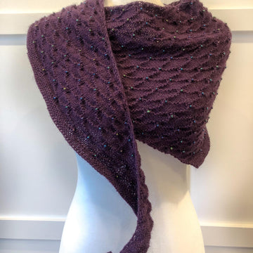 Honeycomb "Bead, Bead" Shawl