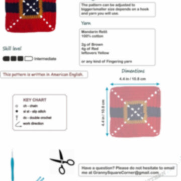 Santa Claus granny square