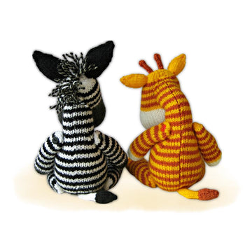Gerry Giraffe and Ziggy Zebra