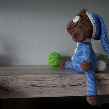 Amigurumi Häkelanleitung Schlafhase Sammy