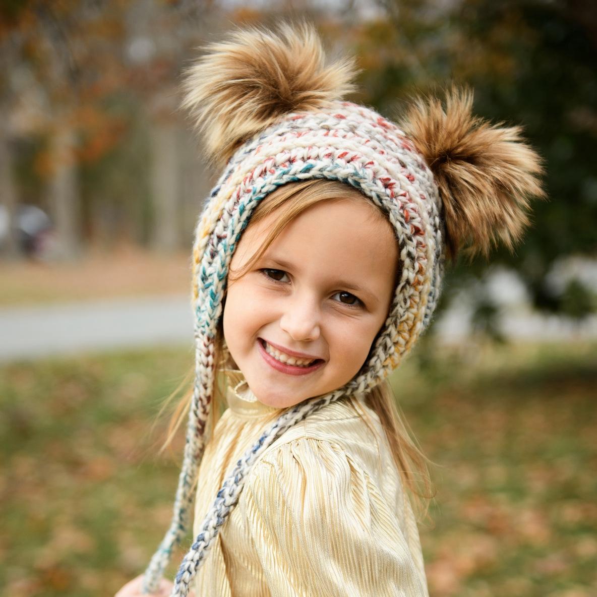Double Pom Bonnet