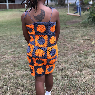 Honeywell granny square dress
