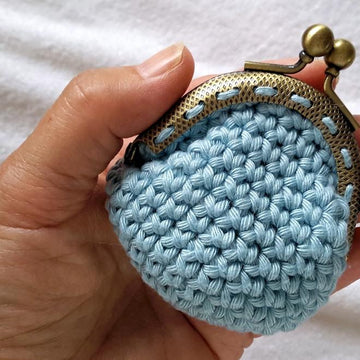 Easy Crochet Kisslock Coin Purse