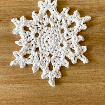 Holiday Runner and Snowflake Coaster Set