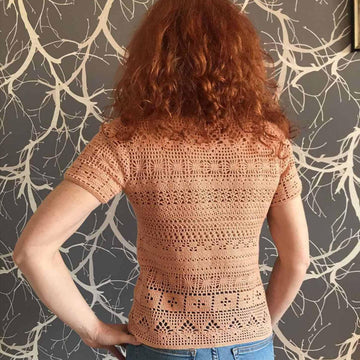 Blouse or top crochet pattern