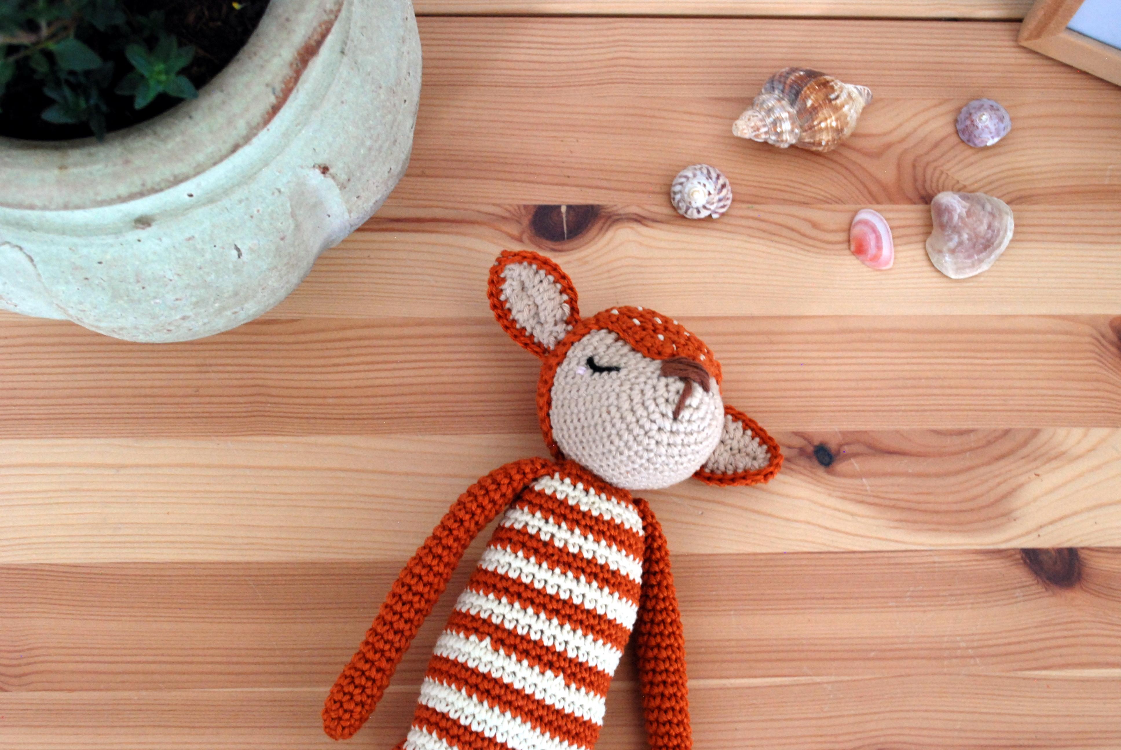 Finn the fawn amigurumi pattern