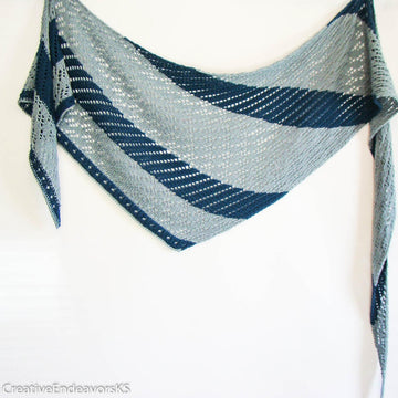 Pacioli Asymmetric Shawl