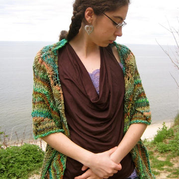 Cutting Ferns Shawl