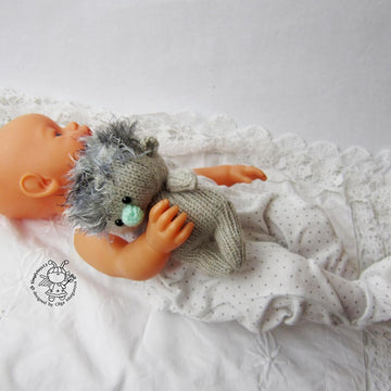 Toy for sleep. Hedgehog for small babies