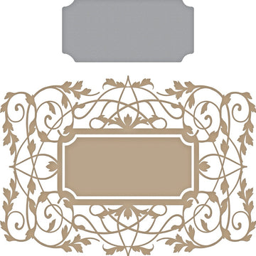 Spellbinders Amazing Papers Grace Glimmer Hot Foil Plate - Guilded Vines
