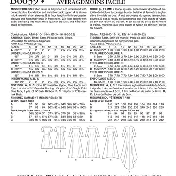 Butterick Misses' Dress B6639 - Sewing Pattern