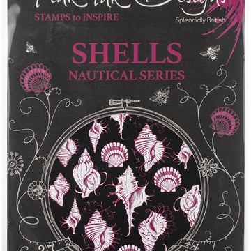 Creative Expressions Pink Ink Designs A5 Clear Stamp Set - Shells