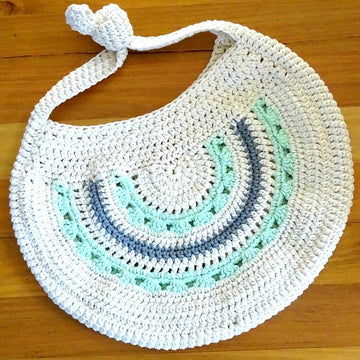 Large Crochet Hobo Bag