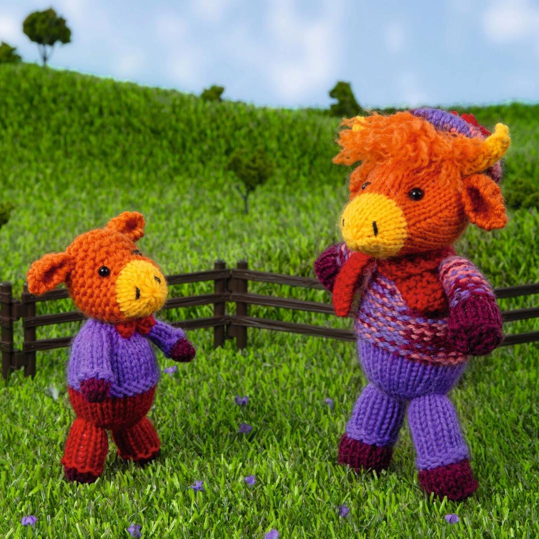 Billie and Bertie Highland Cows