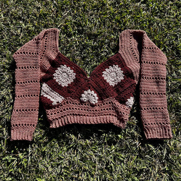 Sunburst pullover
