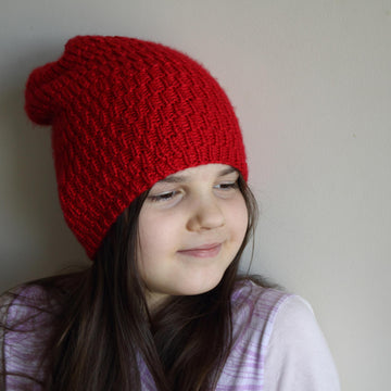 Ribbed Beanie Worsted