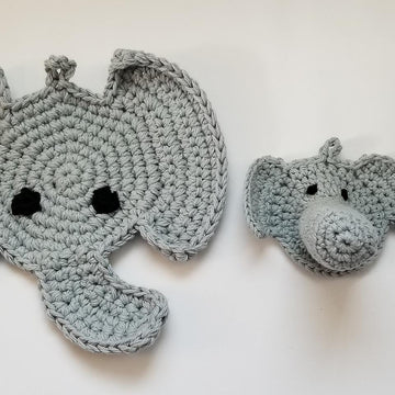 Elephant Potholder & Panhandler