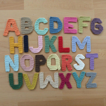 Alphabetic characters, A-Z