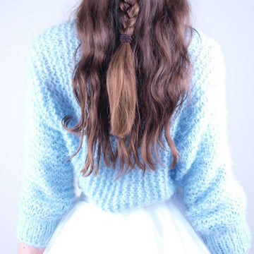 Bolero Flower cozy with 3/4 sleeves