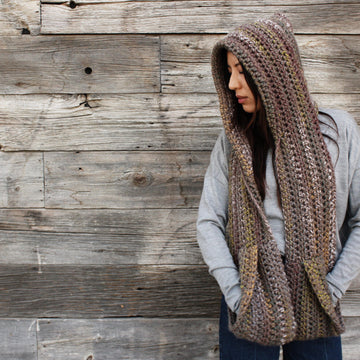Kodiak Hooded Pocket Scarf
