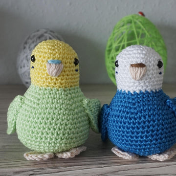 Crochet Pattern Budgie´s Jamie & Flocke!