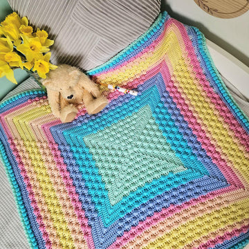 Kaleidobobble Baby Blanket