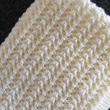 Lavender Bliss Baby Blanket