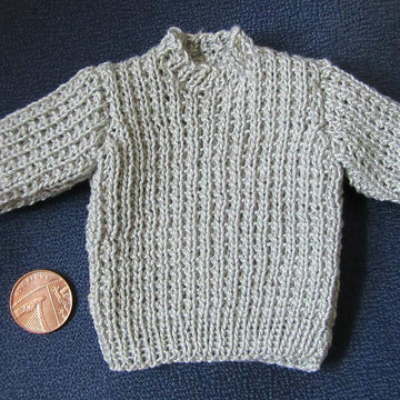 1:6th scale Broken Rib Sweater