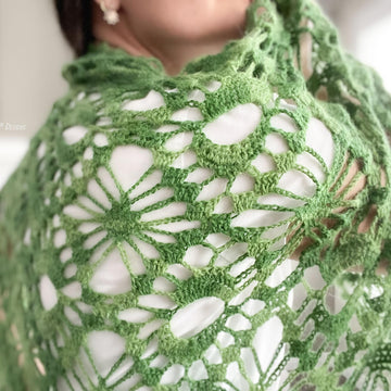 Peacock Eye Shawl