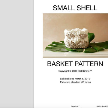 Small Shell Basket