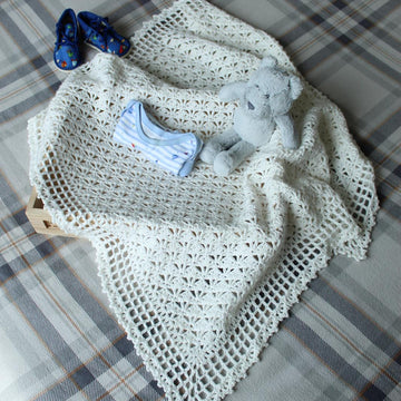 Lotte Lace Baby Blanket
