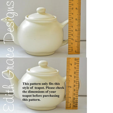 Cornflower 2 Cup Teapot Cosy Knitting Pattern