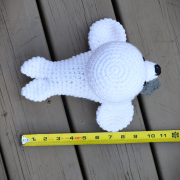 Snowflake the Seal Amigurumi
