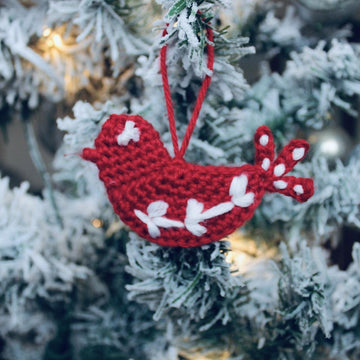 Nordic Dove Christmas Ornament