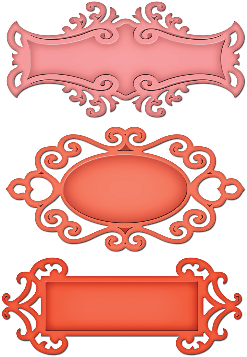Spellbinders Shapeabilities Dies - Fancy Tags 2